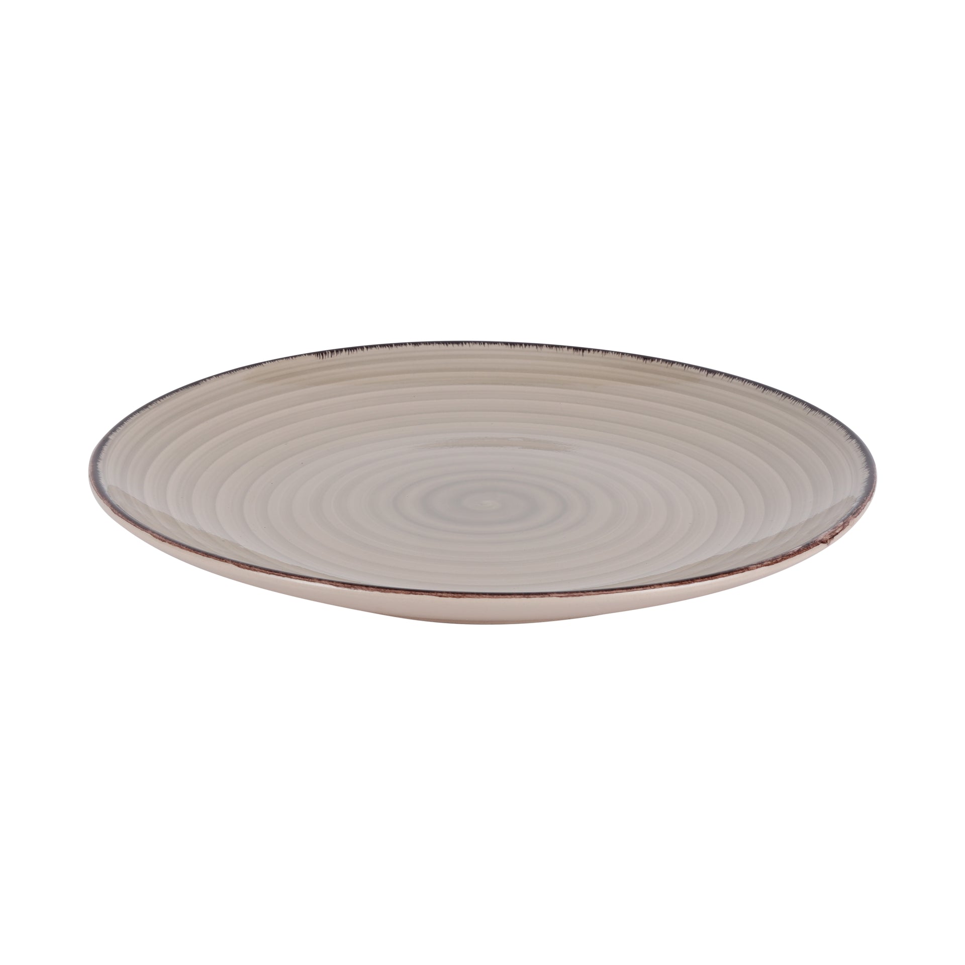 Stoneware Dinner Plate 10.5-inch Brown