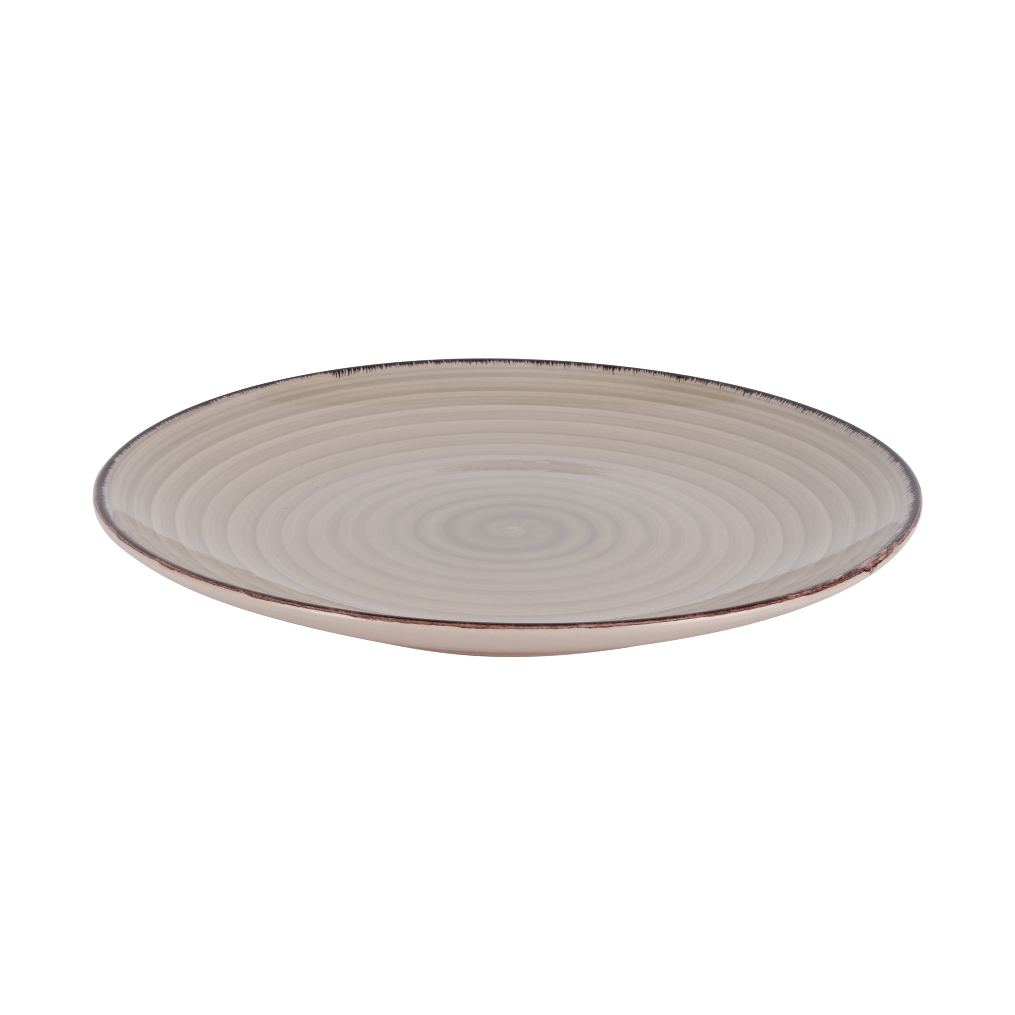 Stoneware Dinner Plate 10.5-inch Brown