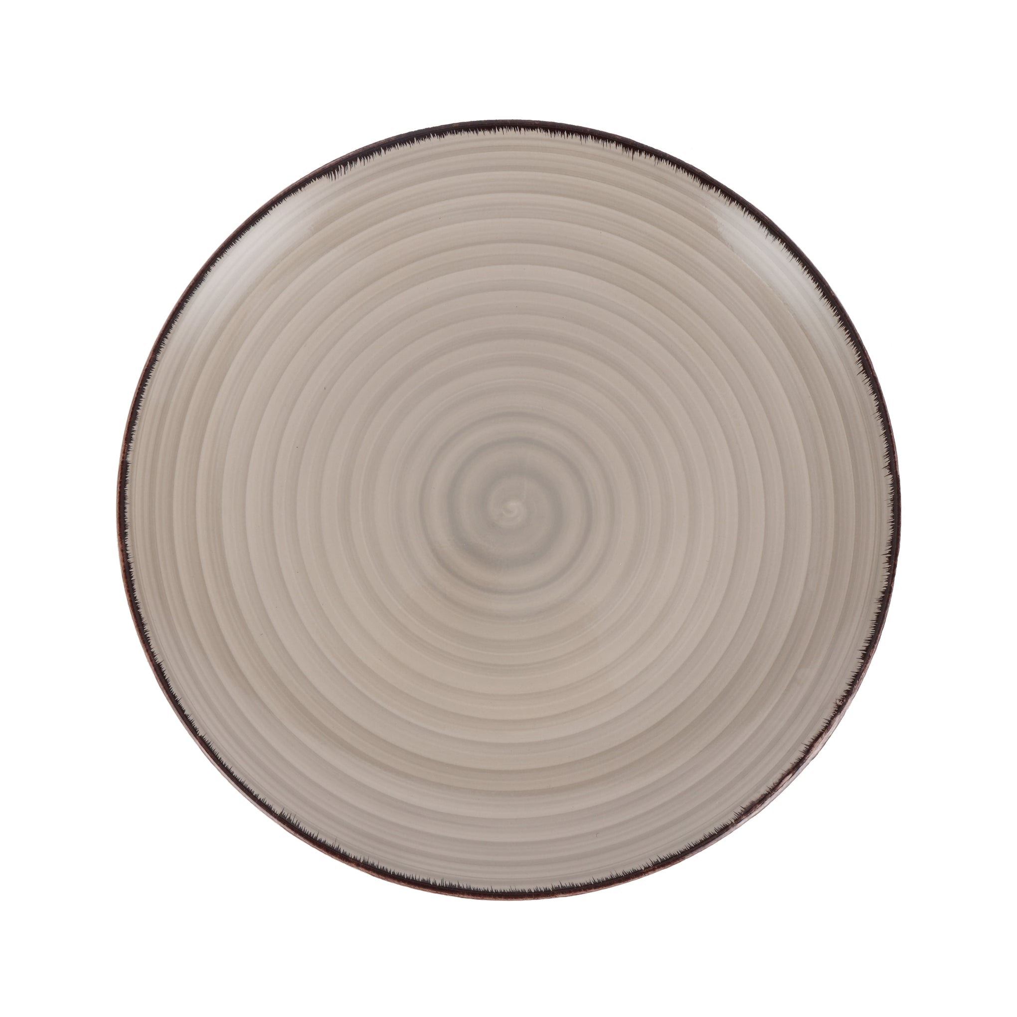 Stoneware Dinner Plate 10.5-inch Brown
