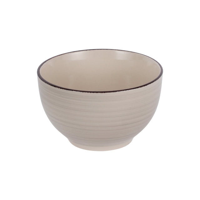 Stoneware Bowl Timeless And Versatile 5.5 Inch Brown