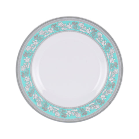 Royalford 70 Piece Melamineware Dinner Set- RF12676/ Includes Deep, Flat and Oval Plates, Serving Bowls and Rice Spoon, Soup Spoons and Ladle/ Dishwasher-Safe and Freezer-Friendly Multicolor