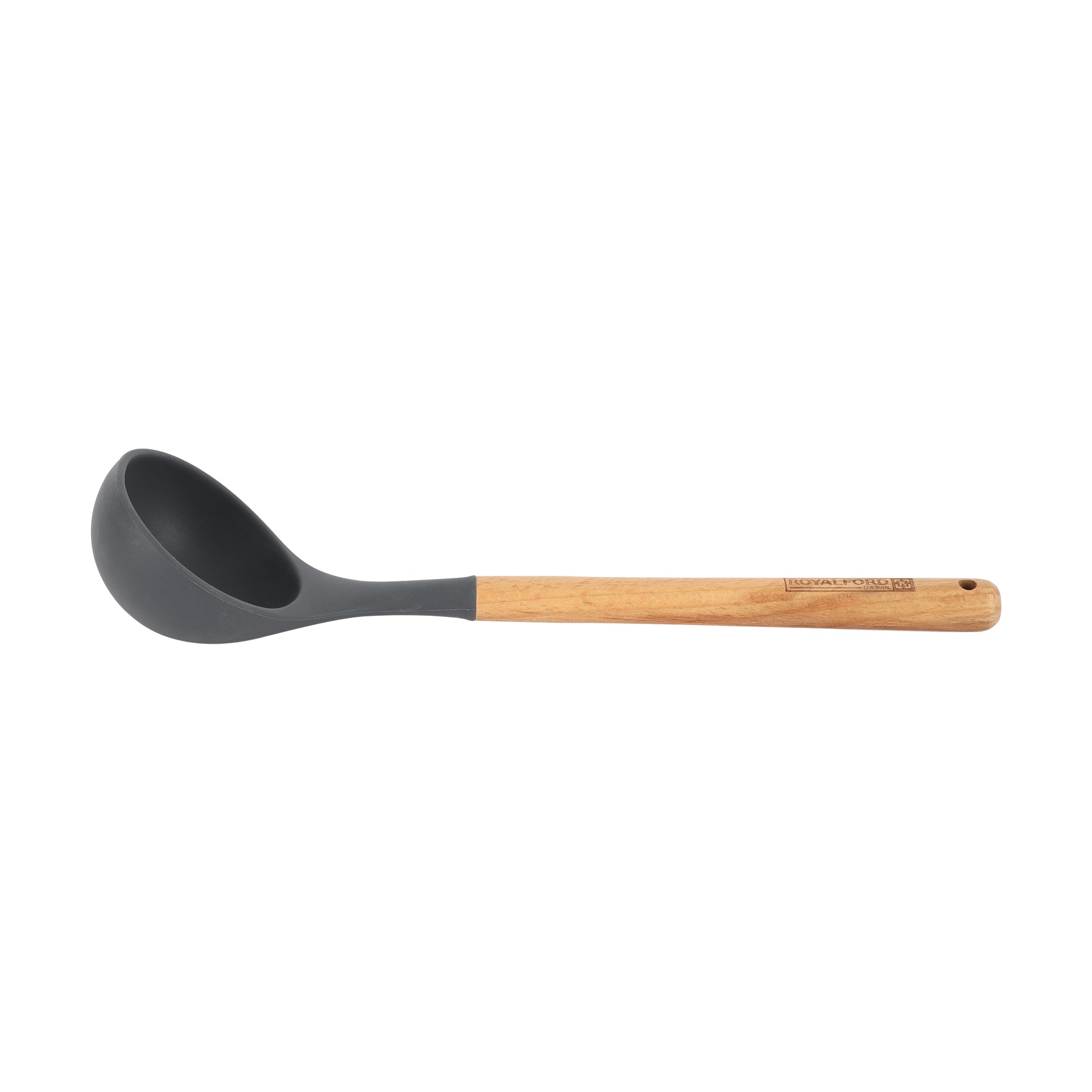 Non-Stick Silicone Heat-Resistant Large Ladle RF12745 Soup Ladle for Cooking and Serving Dishwasher Safe 31cm x 7.5cm