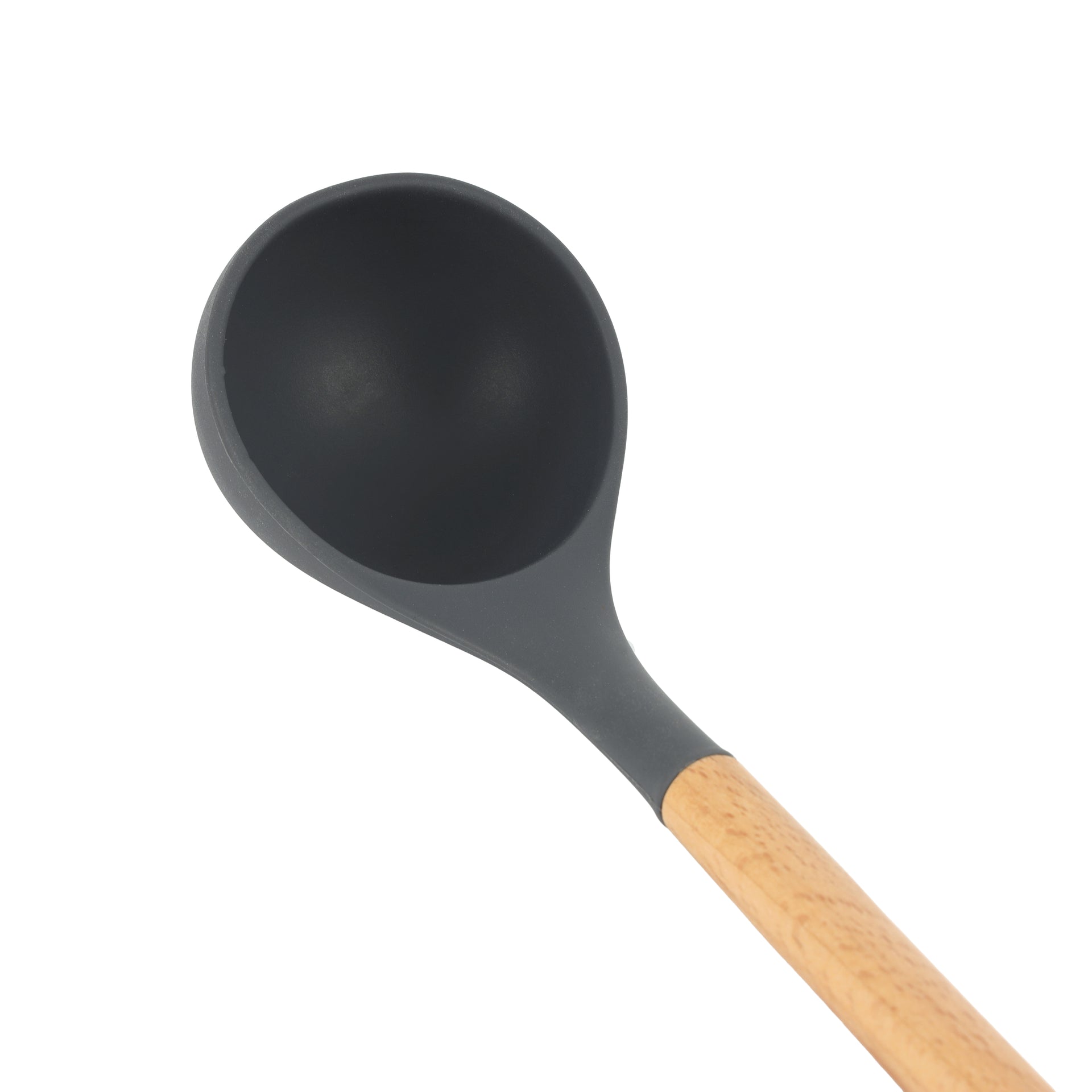 Non-Stick Silicone Heat-Resistant Large Ladle RF12745 Soup Ladle for Cooking and Serving Dishwasher Safe 31cm x 7.5cm