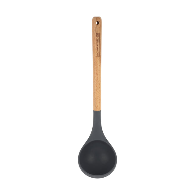 Non-Stick Silicone Heat-Resistant Large Ladle RF12745 Soup Ladle for Cooking and Serving Dishwasher Safe 31cm x 7.5cm