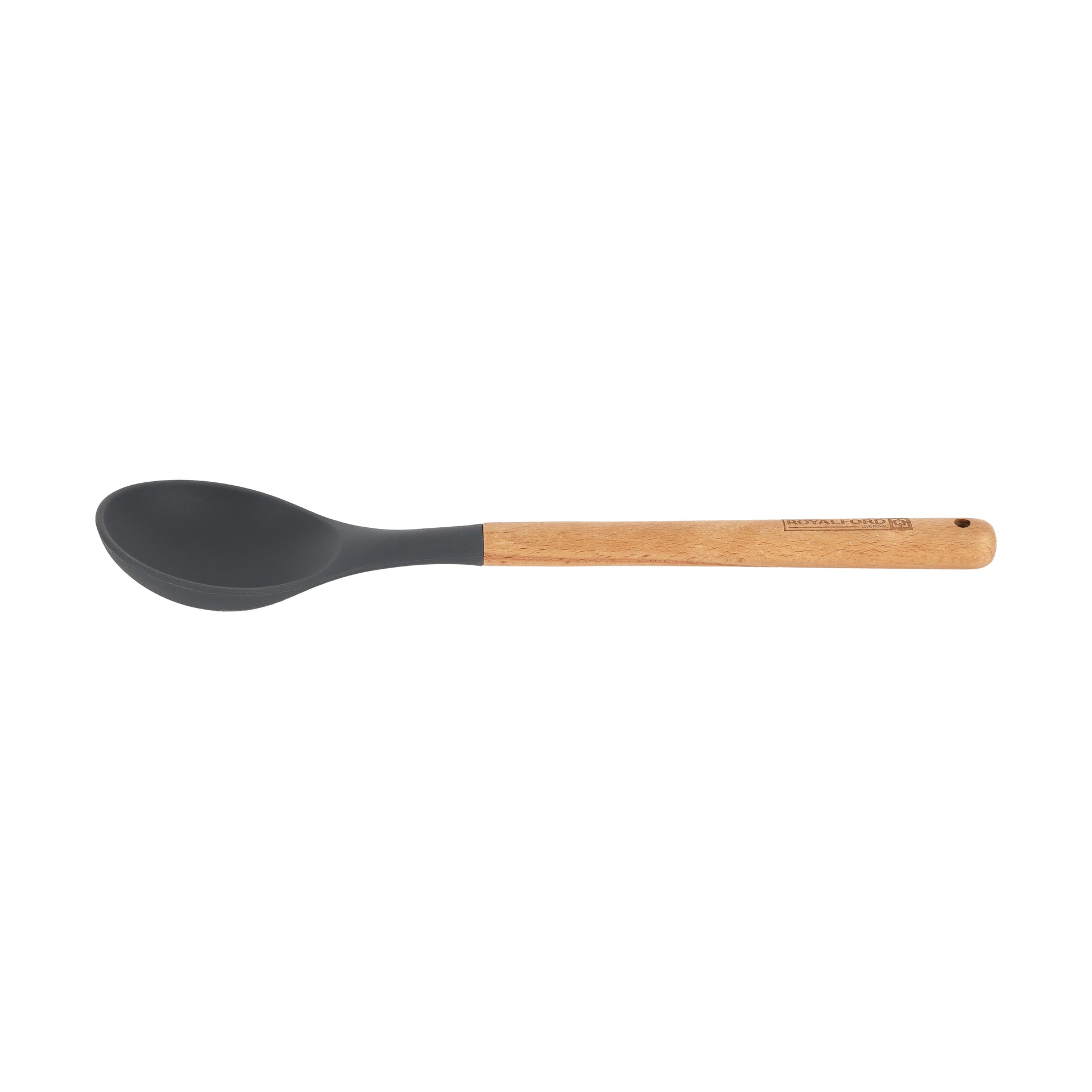 Non-Stick Silicone Heat-Resistant Cooking and Serving Spoon RF12749 Professional Cooking Utensil Stirring, Serving Dishwasher Safe Spoon 32cm x 7cm