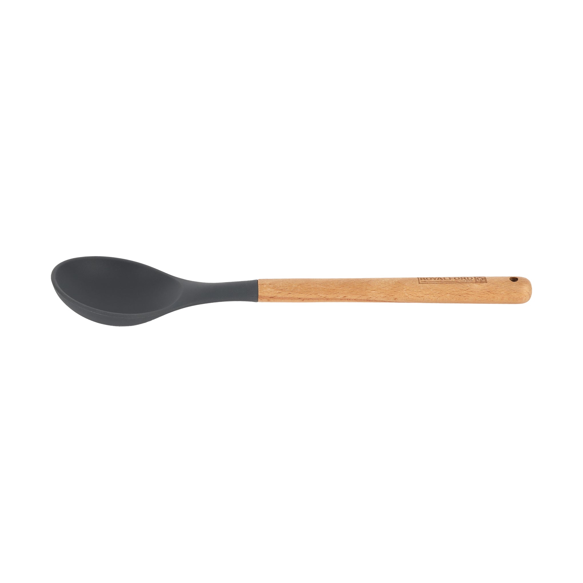 Non-Stick Silicone Heat-Resistant Cooking and Serving Spoon RF12749 Professional Cooking Utensil Stirring, Serving Dishwasher Safe Spoon 32cm x 7cm