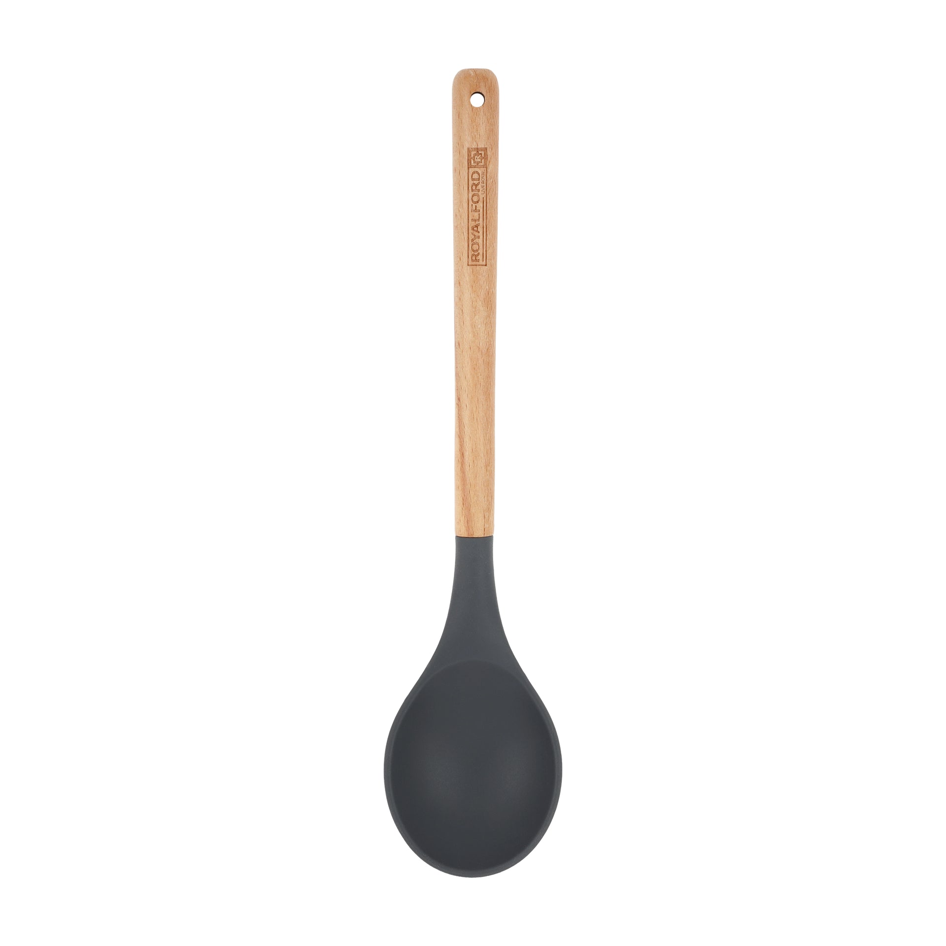 Non-Stick Silicone Heat-Resistant Cooking and Serving Spoon RF12749 Professional Cooking Utensil Stirring, Serving Dishwasher Safe Spoon 32cm x 7cm