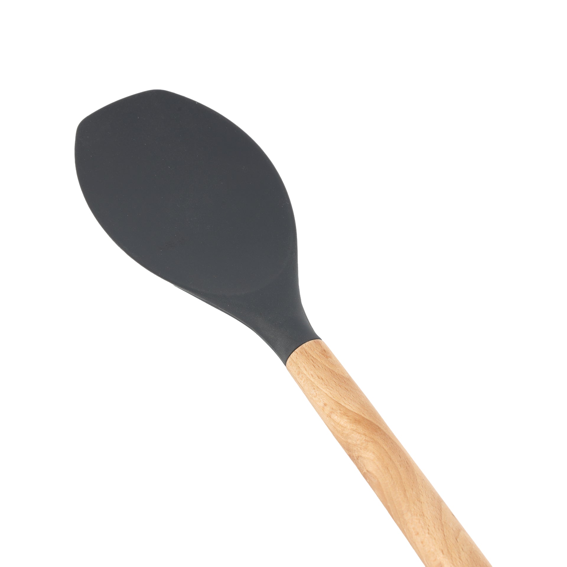 Non-Stick Silicone Heat-Resistant Spatula Scraper RF12750 Serving Eggs Omelette Pancakes Fish Burgers Kitchen Utensils Dishwasher Safe Turner 31.5cm x 7cm Multicolor