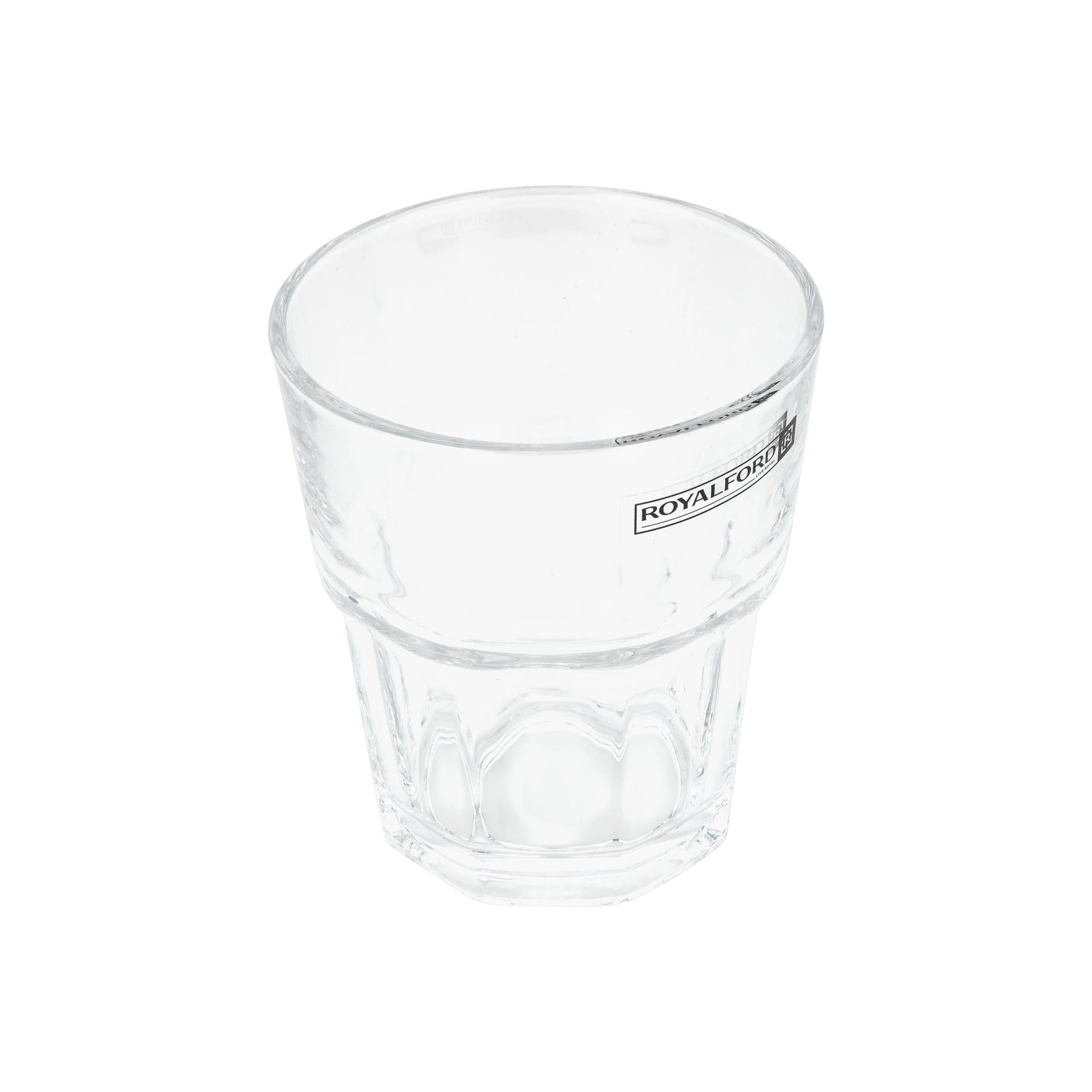 285 ml Transparent Glass Tumbler Set- RF12808/ Multi-Purpose, Perfect for Hot and Cold Beverages like Tea, Coffee, Water, Juices/ Lead-Free, Crystal Clear Construction clear