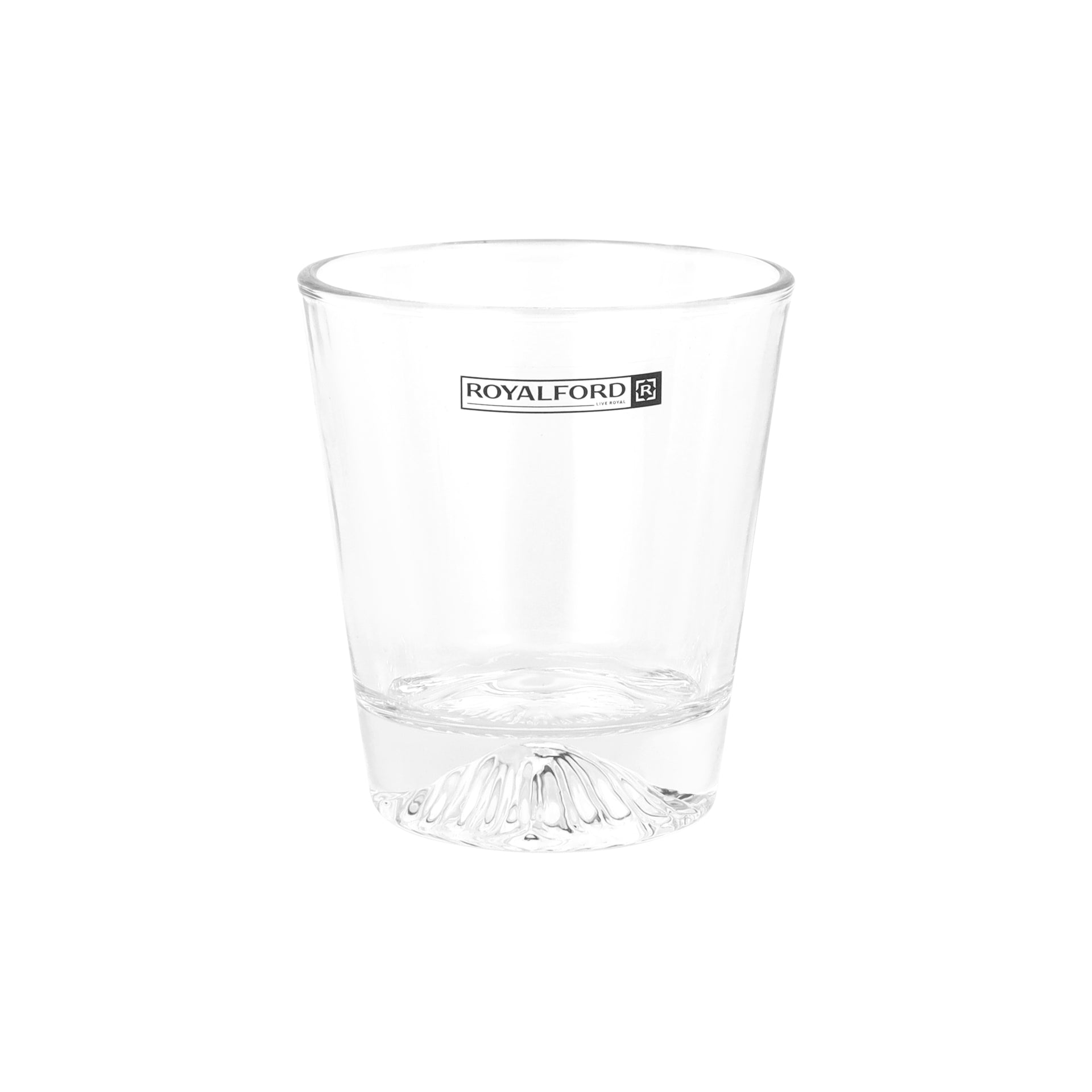 275 ml Transparent Glass Tumbler Set- RF12811/ Multi-Purpose, Perfect for Hot and Cold Beverages like Tea, Coffee, Water, Juices clear