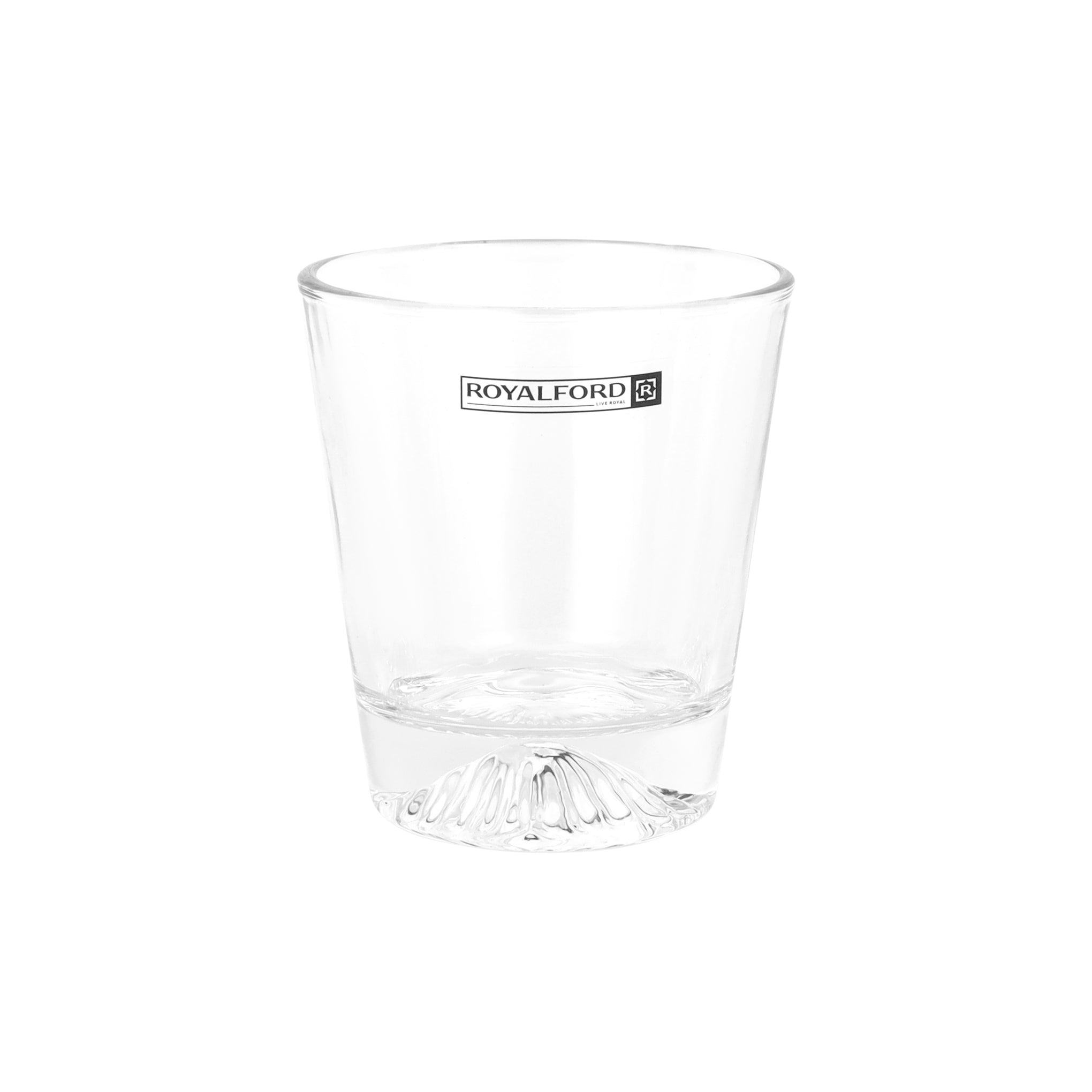 275 ml Transparent Glass Tumbler Set- RF12811/ Multi-Purpose, Perfect for Hot and Cold Beverages like Tea, Coffee, Water, Juices clear