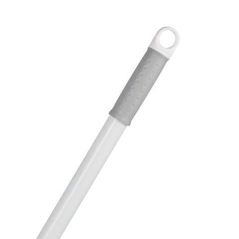 Royalford 40 cm Microfiber Flat Mop- RF12846/ for Dry and Wet Cleaning, with a Long Handle, Flexible Head/ Suitable for All Floor Types, Glass, Ceiling and Walls/ High Water Absorbency and Faster Dehydration/ White and Grey