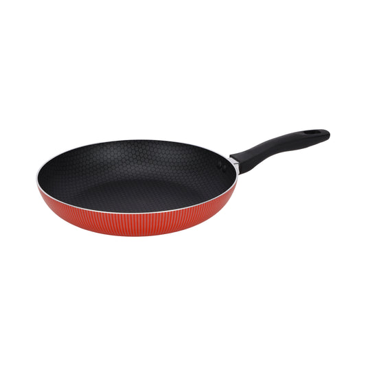 26cm Scarlet Honeycomb Non-Stick Fry Pan | Induction Compatible | Healthy Cooking Skillet