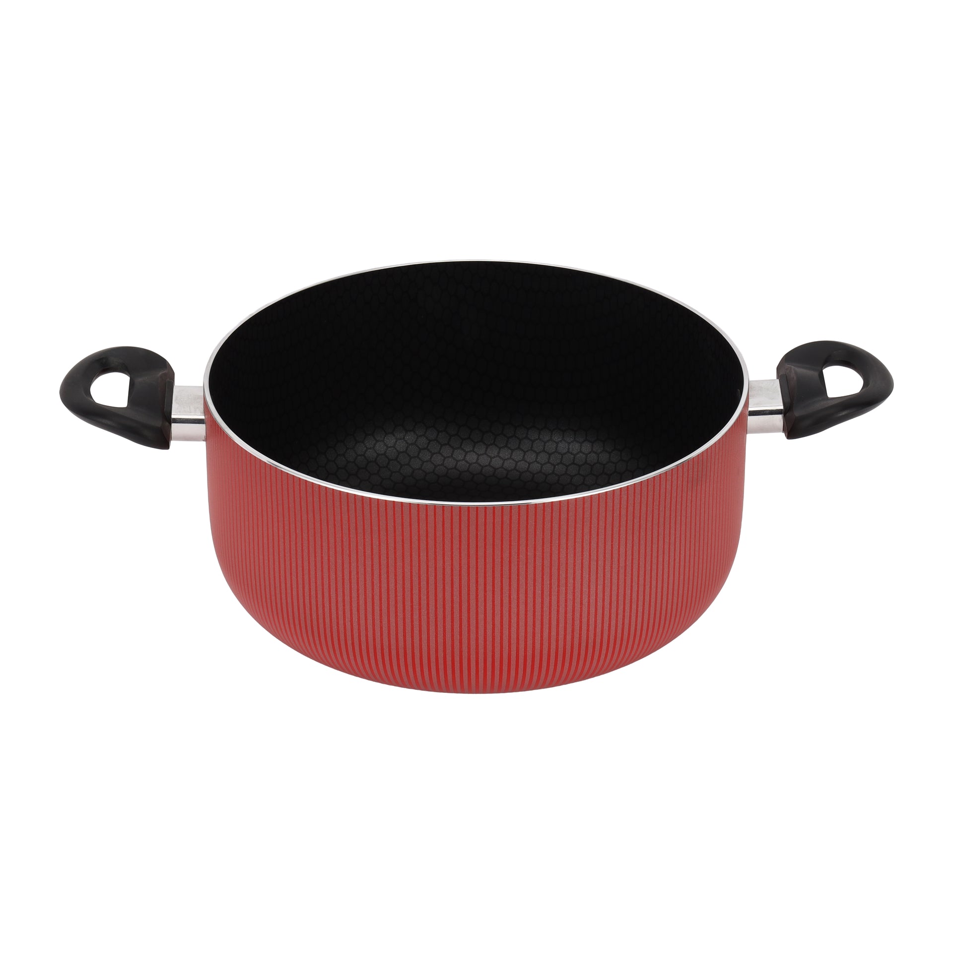 Royalford 26CM Scarlet Honeycomb Casserole/Lid