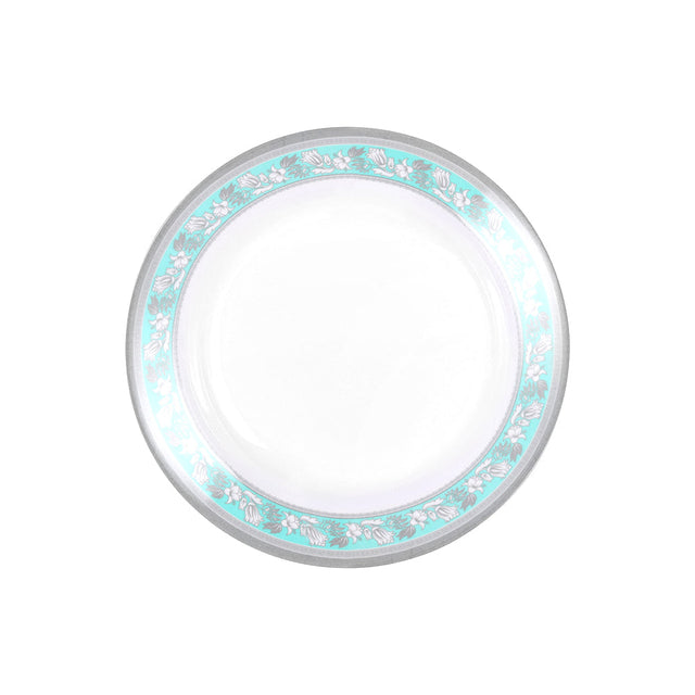 Royalford 10" Melamineware Deep Dinner Plate RF12909 Light-Weight, Dishwasher Safe, Floral Print Break Resistant Assorted Colors Multicolor 11inch
