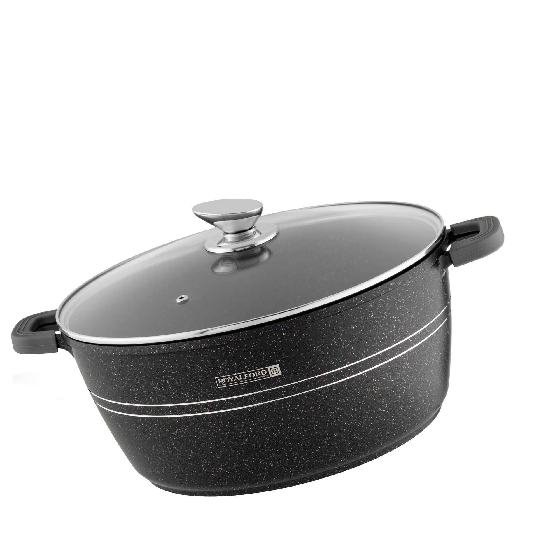 Royalford 40CM Die Cast Casserole/Induction