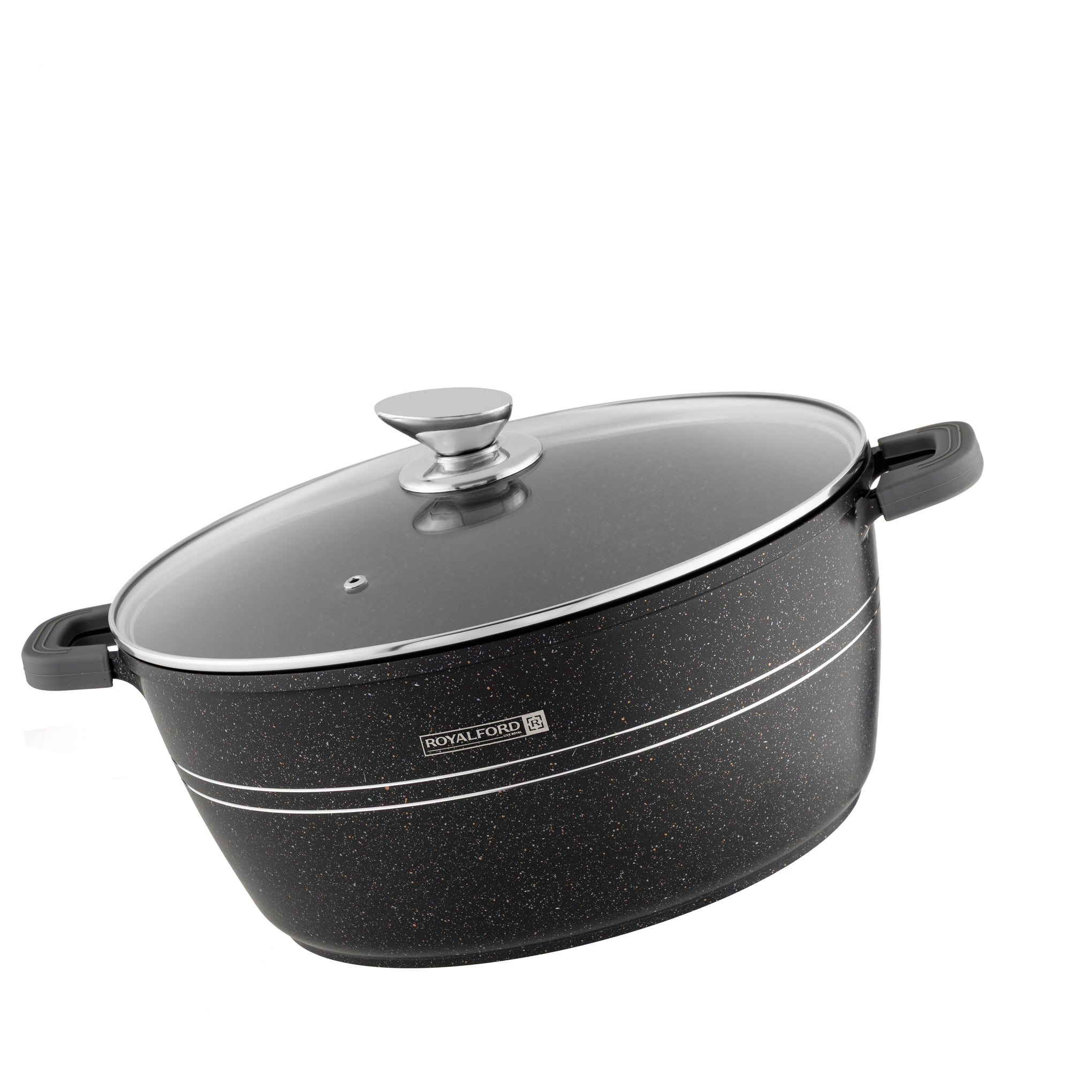 Royalford 40CM Die Cast Casserole/Induction