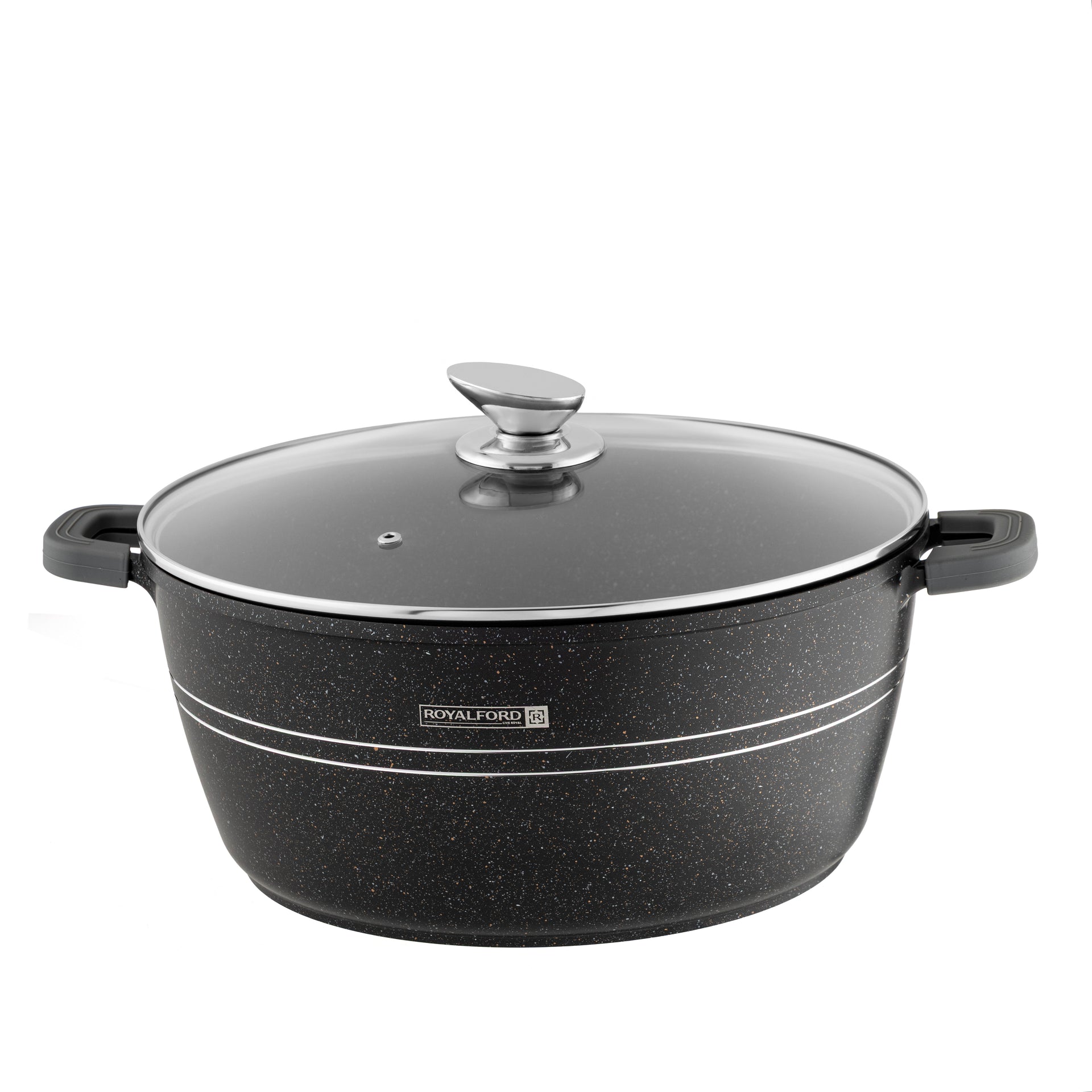 Royalford 40CM Die Cast Casserole/Induction