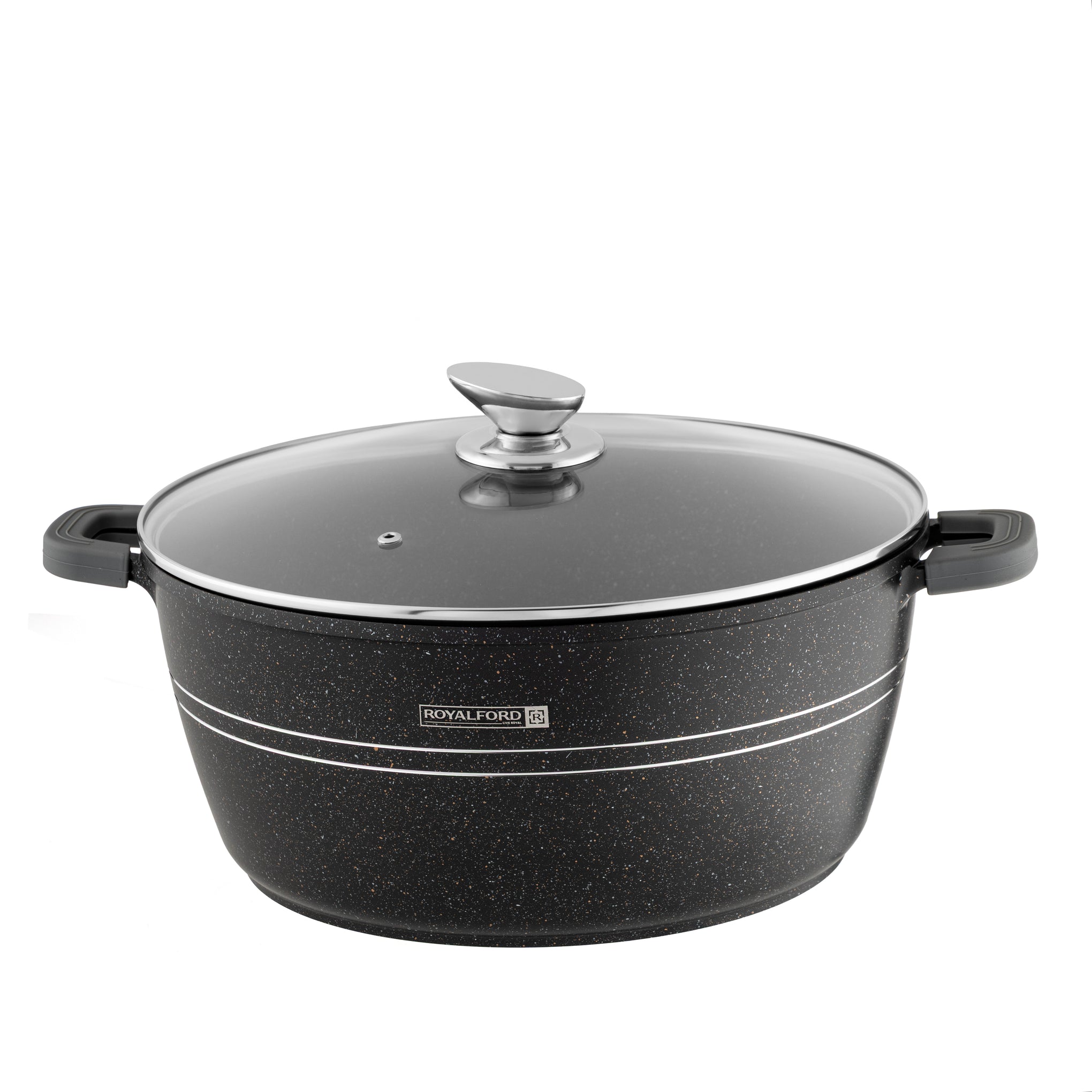 Royalford 40CM Die Cast Casserole/Induction