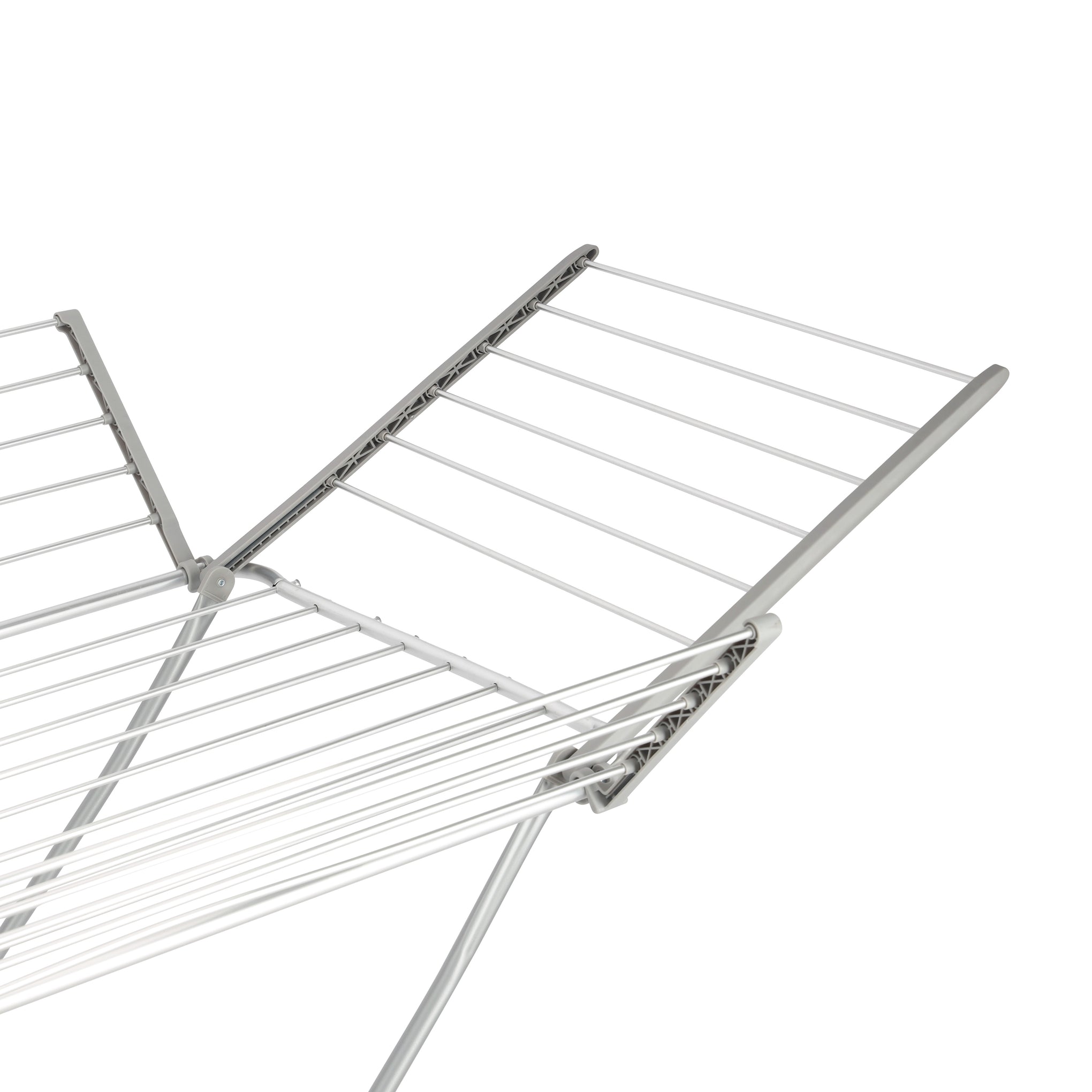 4-Wing Clothes Drying Stand with 29M Drying Space | Foldable Laundry Rack with Side Wings | Holds Up to 23kg | Rust-Resistant Aluminium Frame | Space-Saving Design