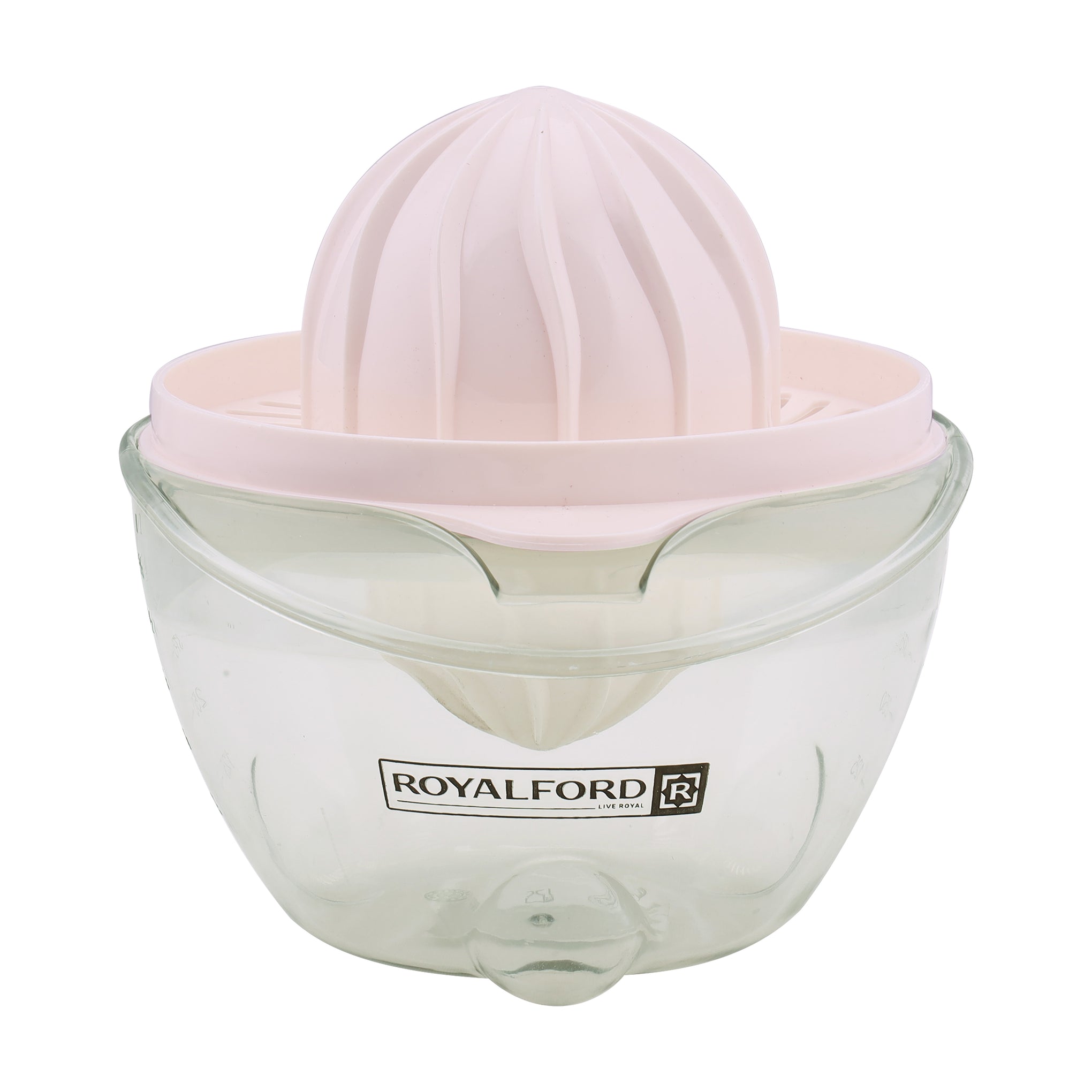 Citrus Hand Press Off White/Clear 0.625Liters