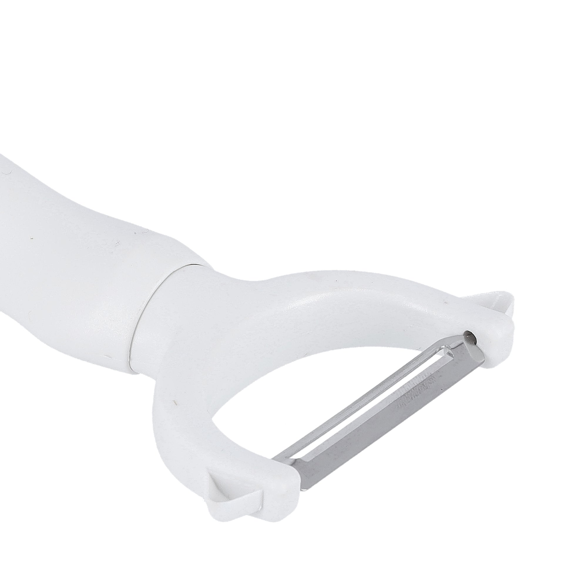 Stainless Steel Y-Peeler Premium Quality Dishwasher Safe MarksAndStain Resistant Ergonomic Design White 8x17cm