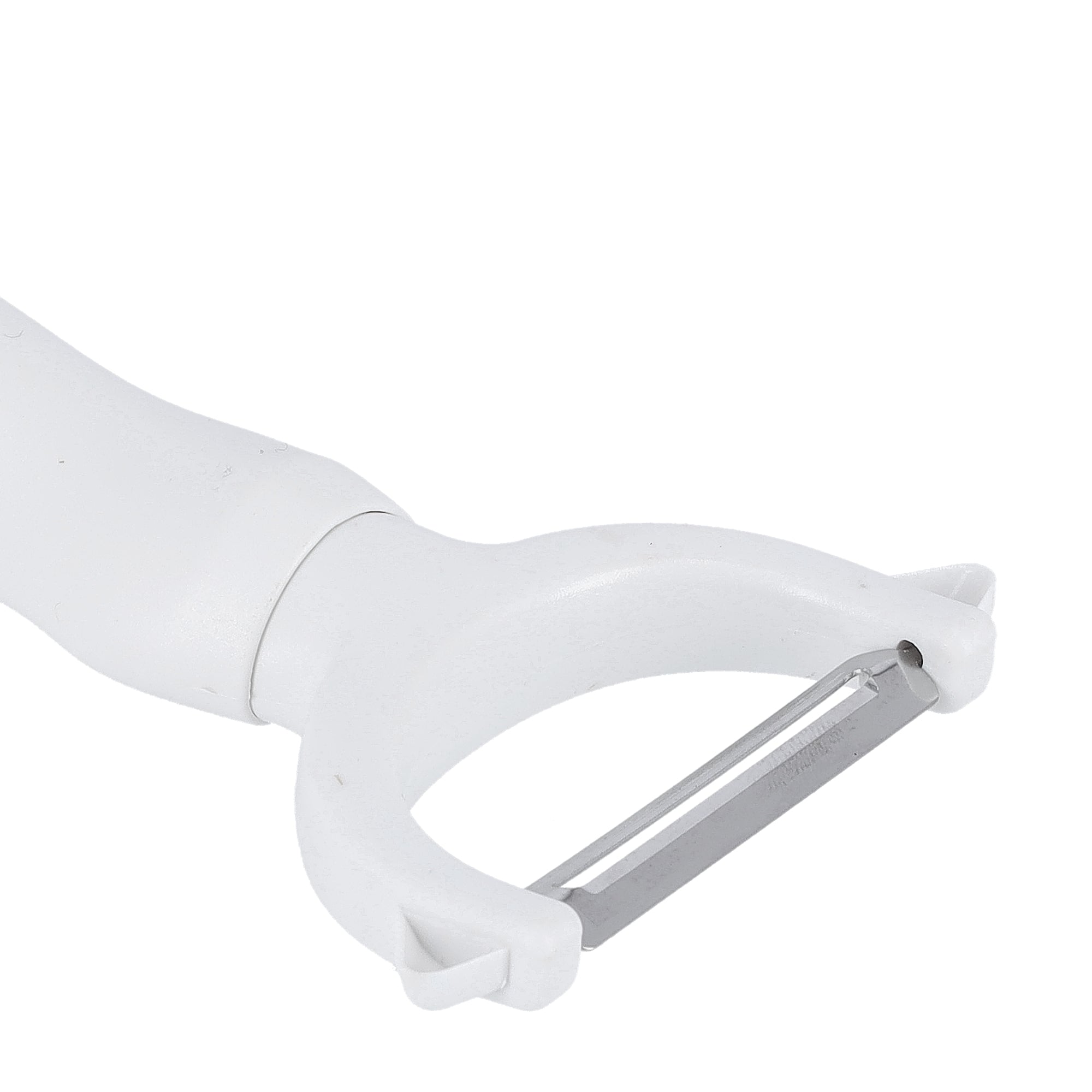 Stainless Steel Y-Peeler Premium Quality Dishwasher Safe MarksAndStain Resistant Ergonomic Design White 8x17cm