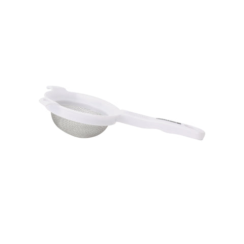 Stainless Steel 3.5'' Strainer With Abs Handle Multi Color White/Silver