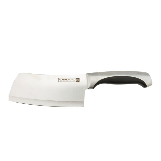 Cleaver Knife Silver/Black