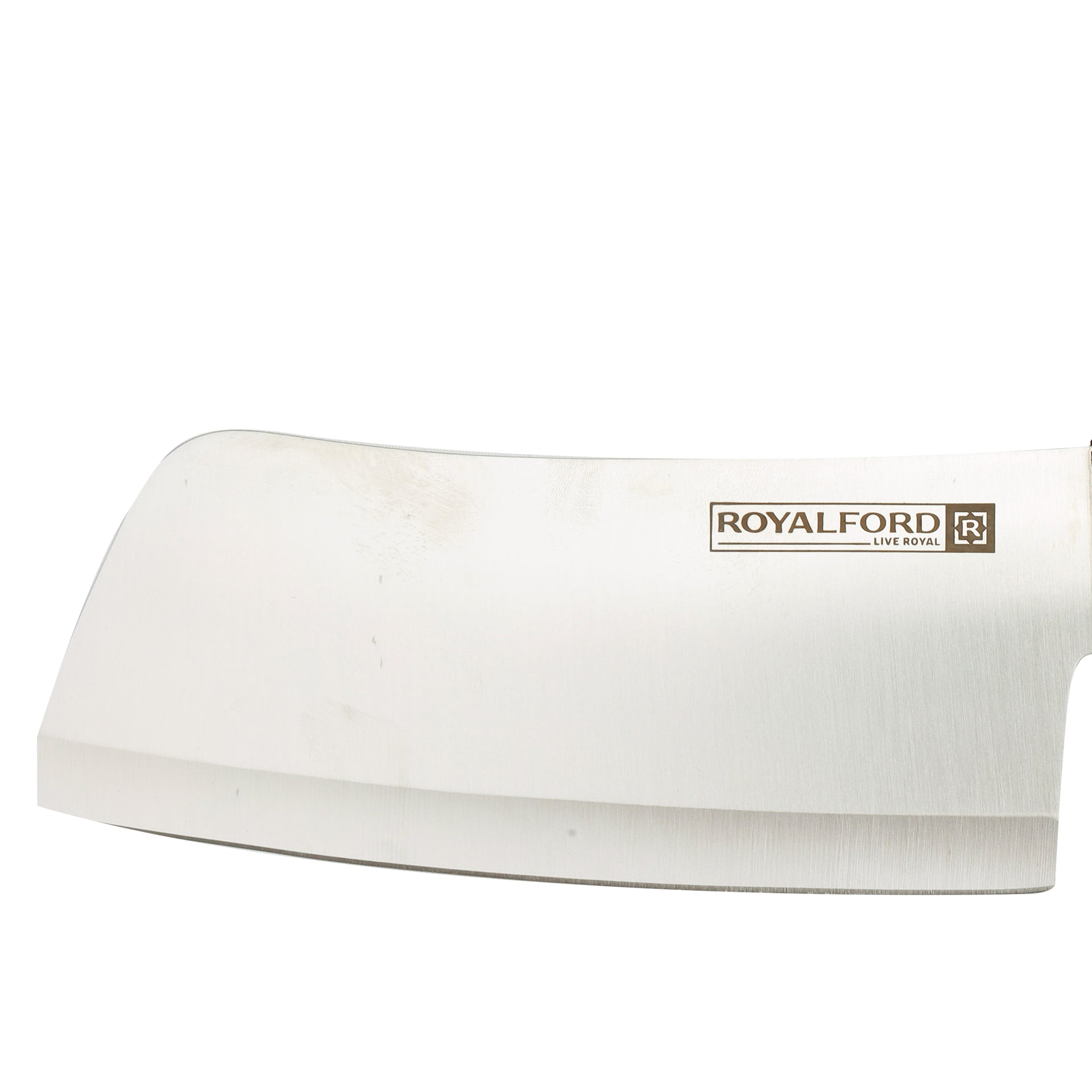Cleaver Knife Silver/Black