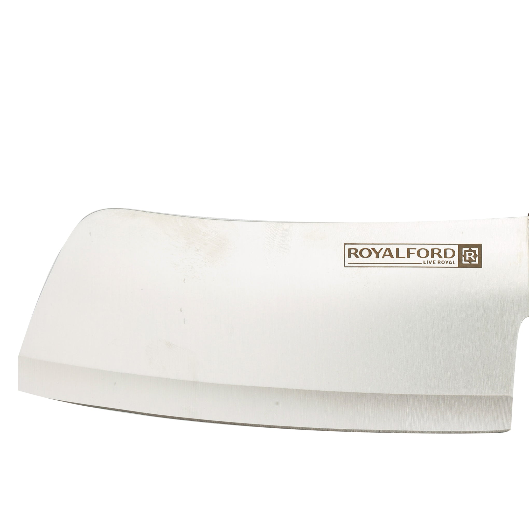 Cleaver Knife Silver/Black