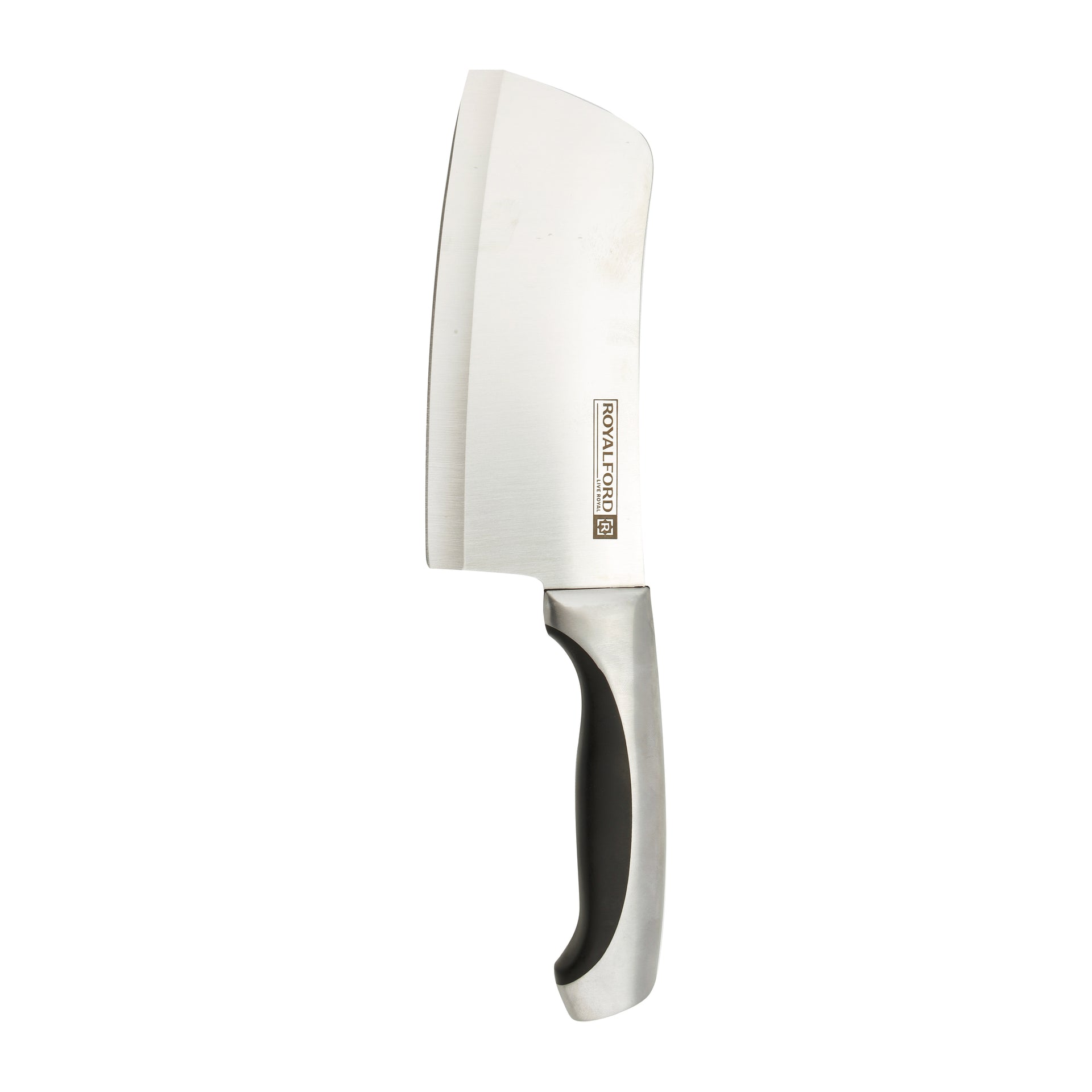 Cleaver Knife Silver/Black