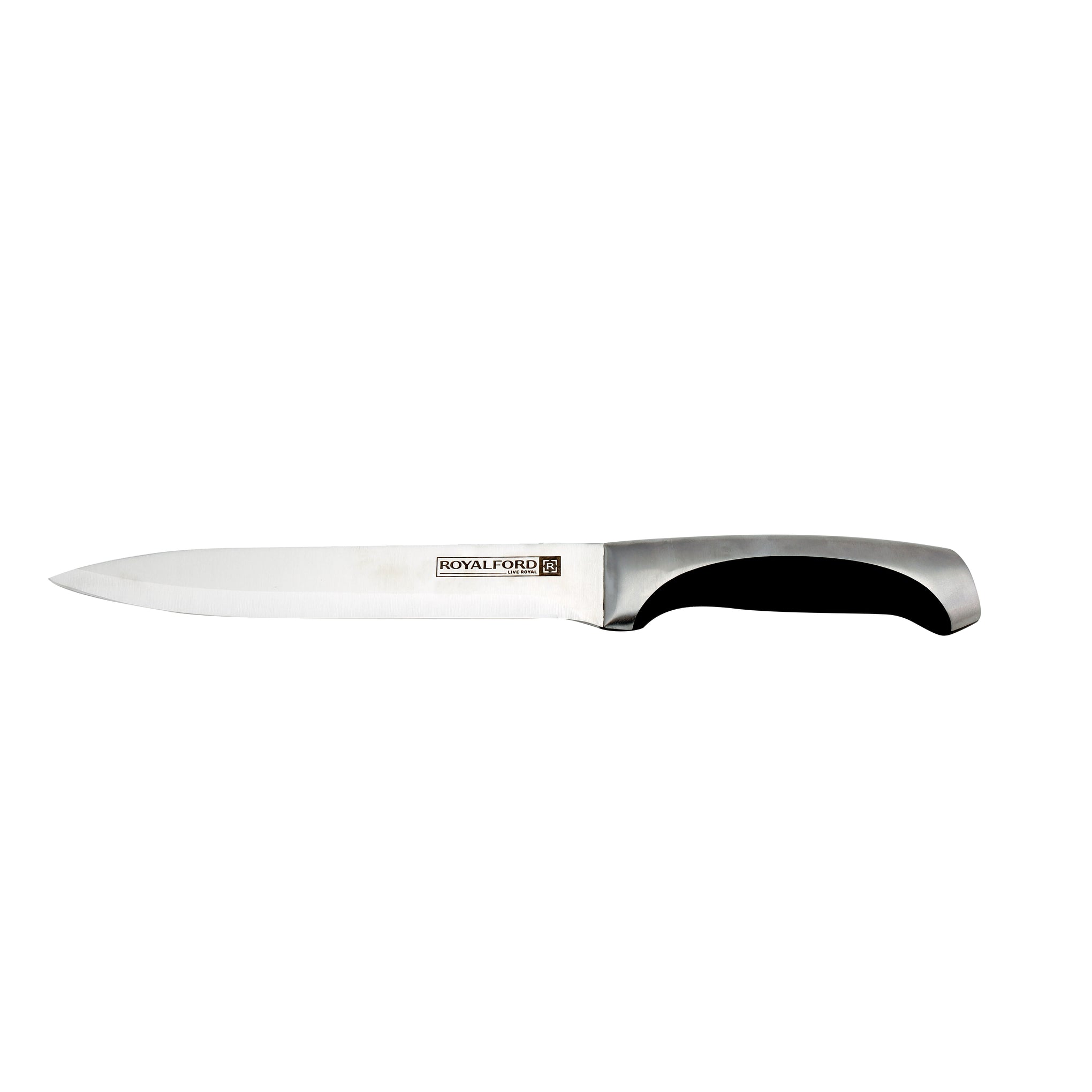 Slicer Knife Silver/Black 8inch