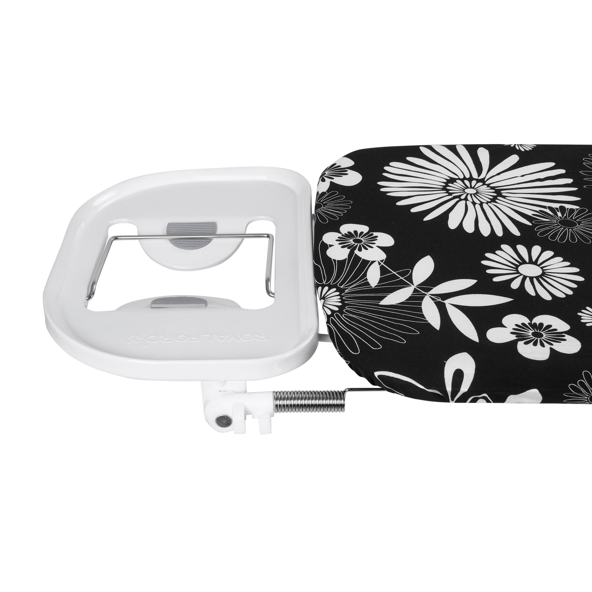 Leaves Printed Ironing Board With Cover Blue/White