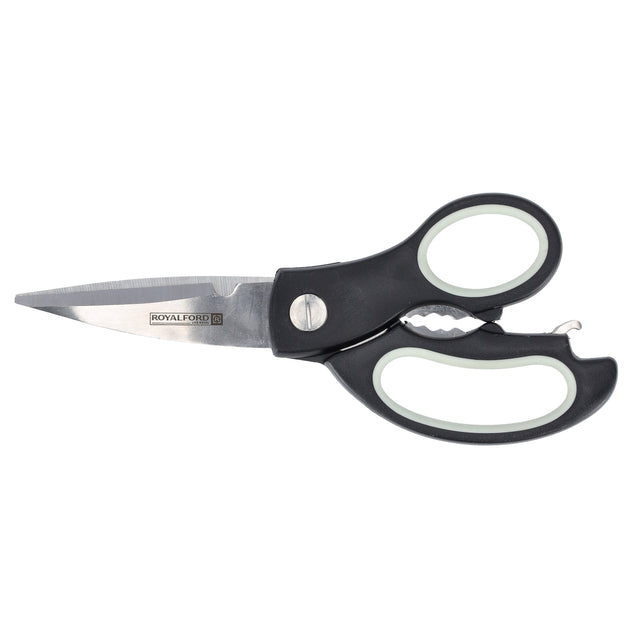 RF2190N 3-in-1 Kitchen Scissors – Stainless Steel Multi-Purpose Utility Shears with Bottle Opener & Nut Cracker