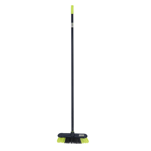 Floor Broom 28X6X124Cm Multicolor Dark grey & Green