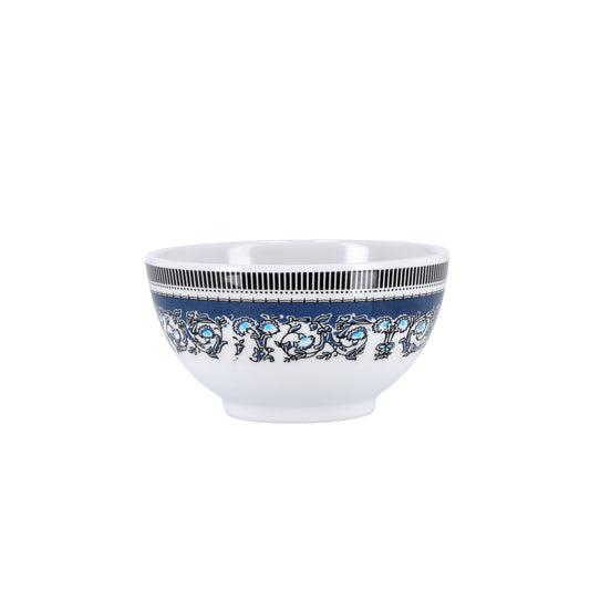 Royalford Periwinkle 3.5 inch Melamineware Rice Bowl- RF2437BL | Serving Bowl, Portable, Lightweight Bowl Breakfast Serving Bowl | Freezer Safe | Ideal for Rice, Pasta, Deserts, Ice-cream & More