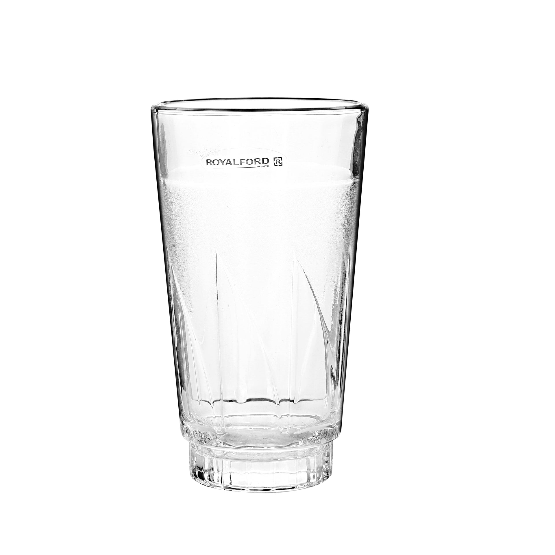 6-Piece Tumbler Set Clear 355ml