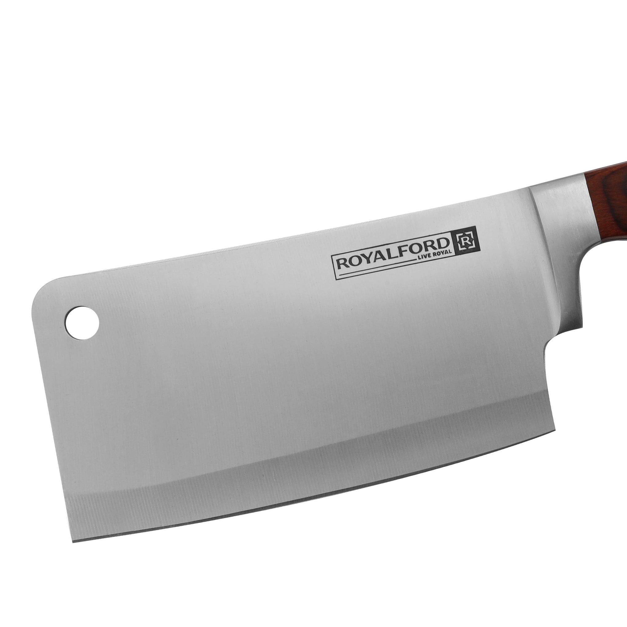Sharp Design Chef Knife Silver/Brown 6inch
