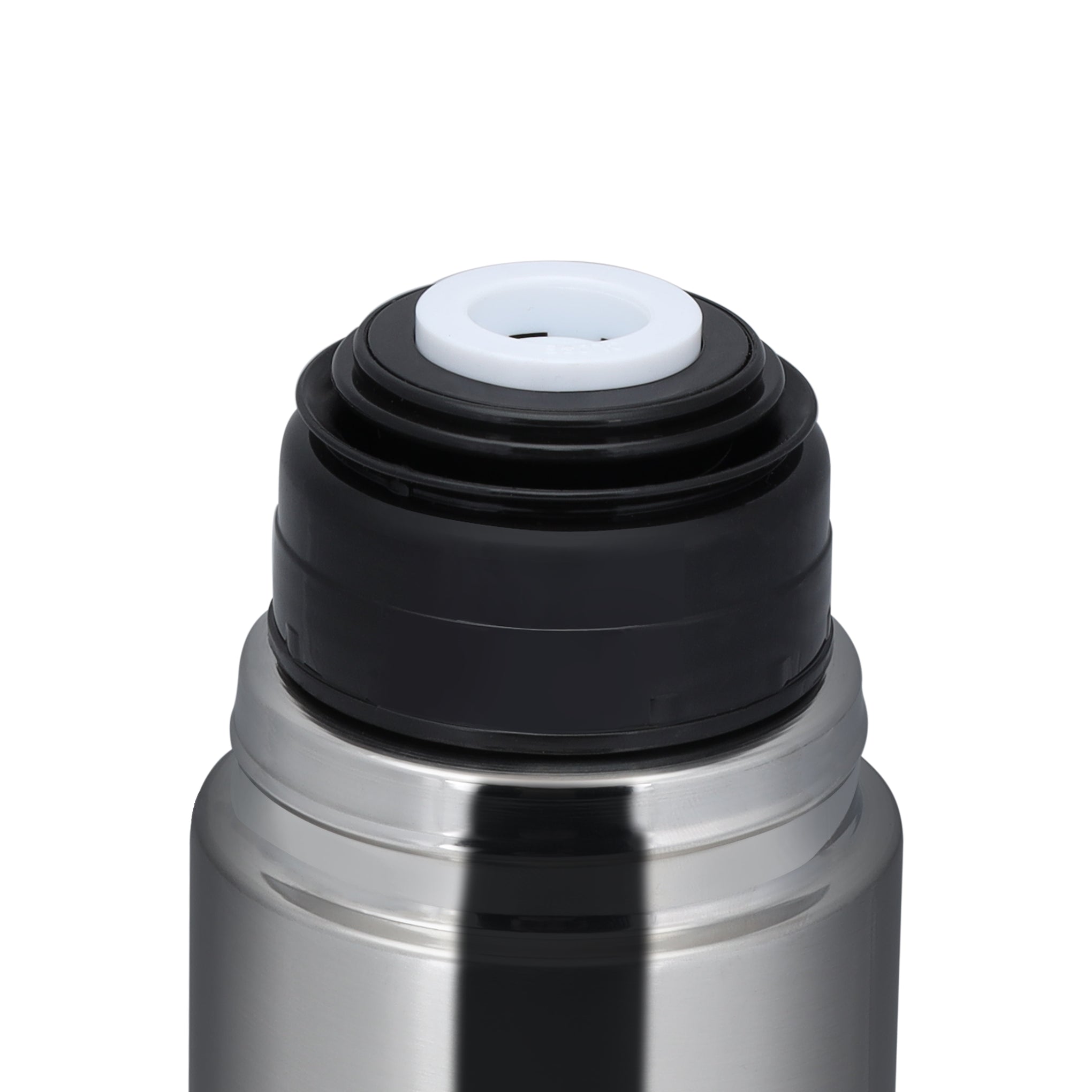 Stainless Steel Vacuum Bottle 350ML – Hot & Cold Double Wall Insulated Flask, Leak-Proof Sports Water Bottle for Office, Travel & Outdoor Use – Durable Portable Thermos Drink Bottle, Unique Design and Premium Stainless Steel Silver 350ml