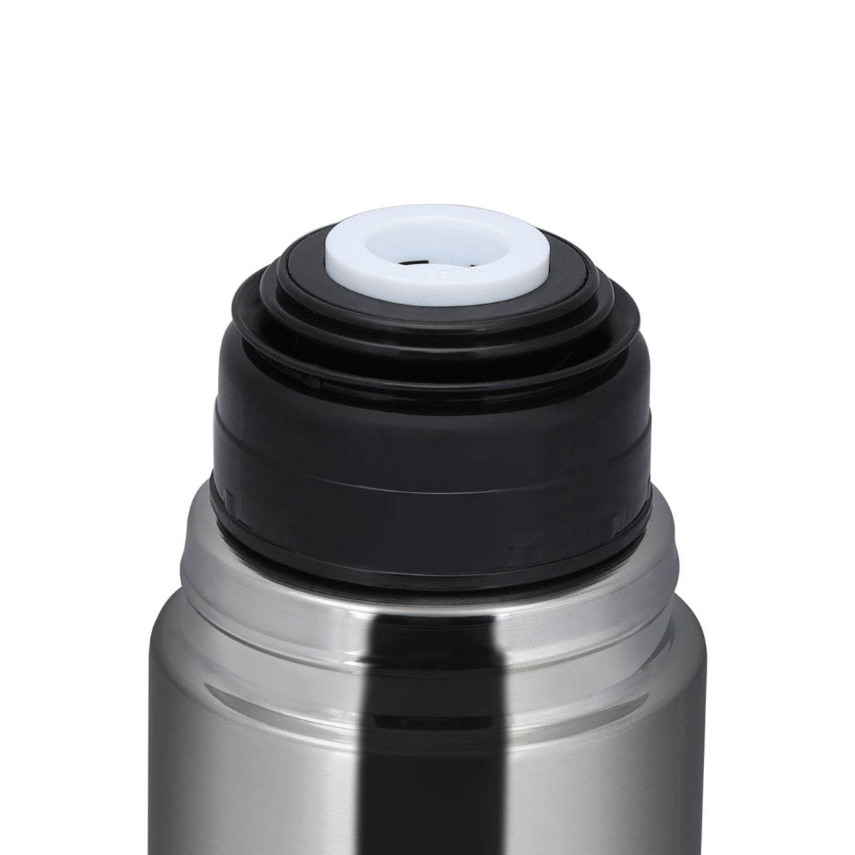Stainless Steel Vacuum Bottle 350ML – Hot & Cold Double Wall Insulated Flask, Leak-Proof Sports Water Bottle for Office, Travel & Outdoor Use – Durable Portable Thermos Drink Bottle, Unique Design and Premium Stainless Steel Silver 350ml