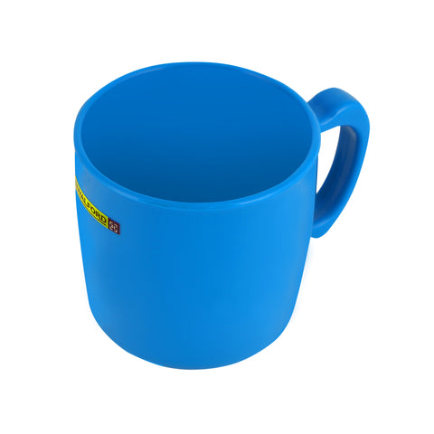 Royalford RF5017 Porcelain Cup - Large Coffee & Tea Mug, Traditional Extra Large Tea Mug, Thick Wall Small Portable Mug | Ideal for Hot & Cold Drinks with High Grip Handle