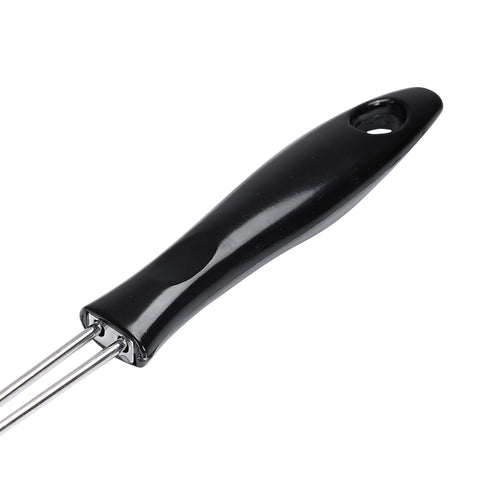 Skimmer, Premium Quality Stainless Steel, Dishwasher Safe, Marks And Stain Resistant, Ergonomic And Hygenic Design, 39.2 X 15.5 X 5 Cm Silver With Black Handle 15.5cm