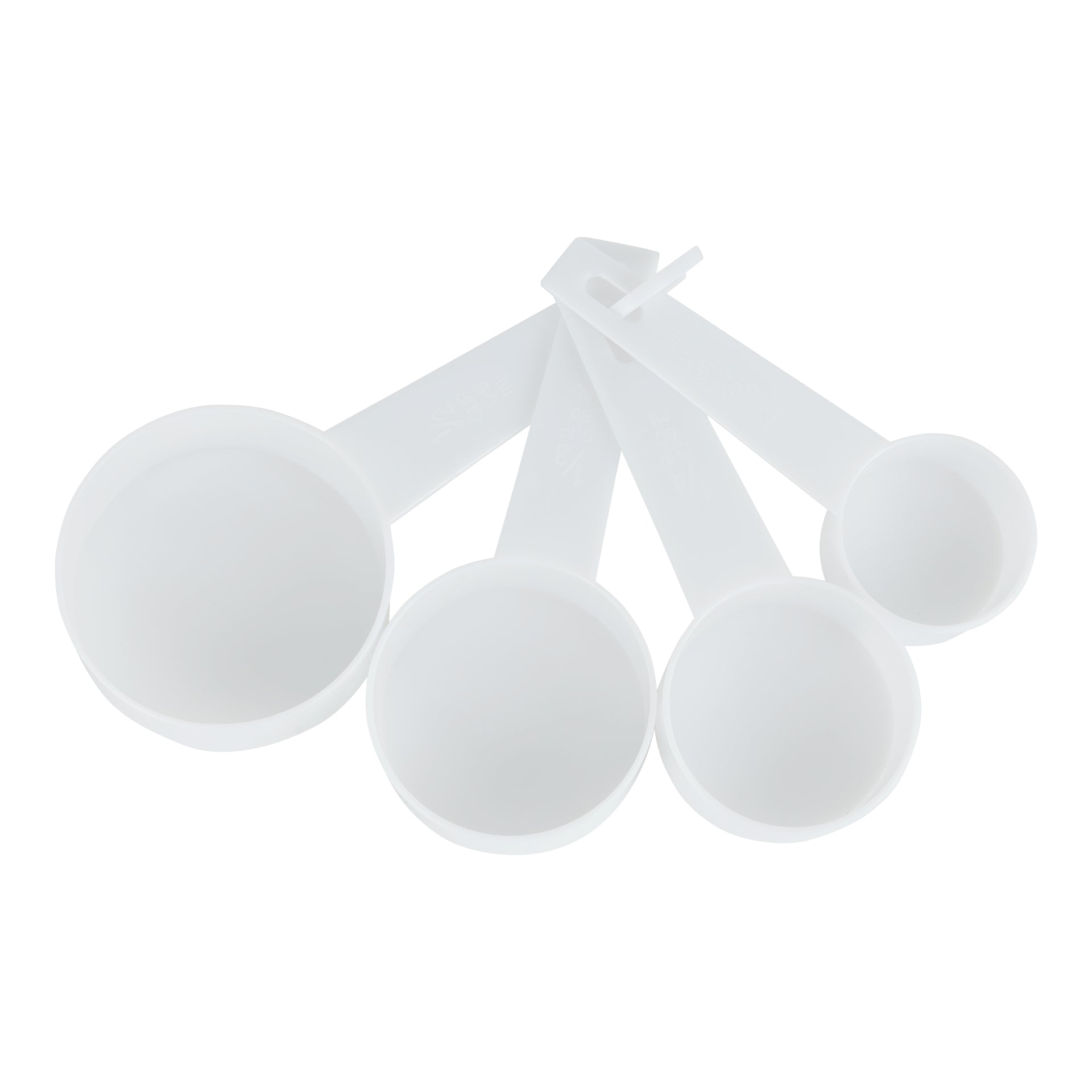 4-Piece Measuring Tool Set White