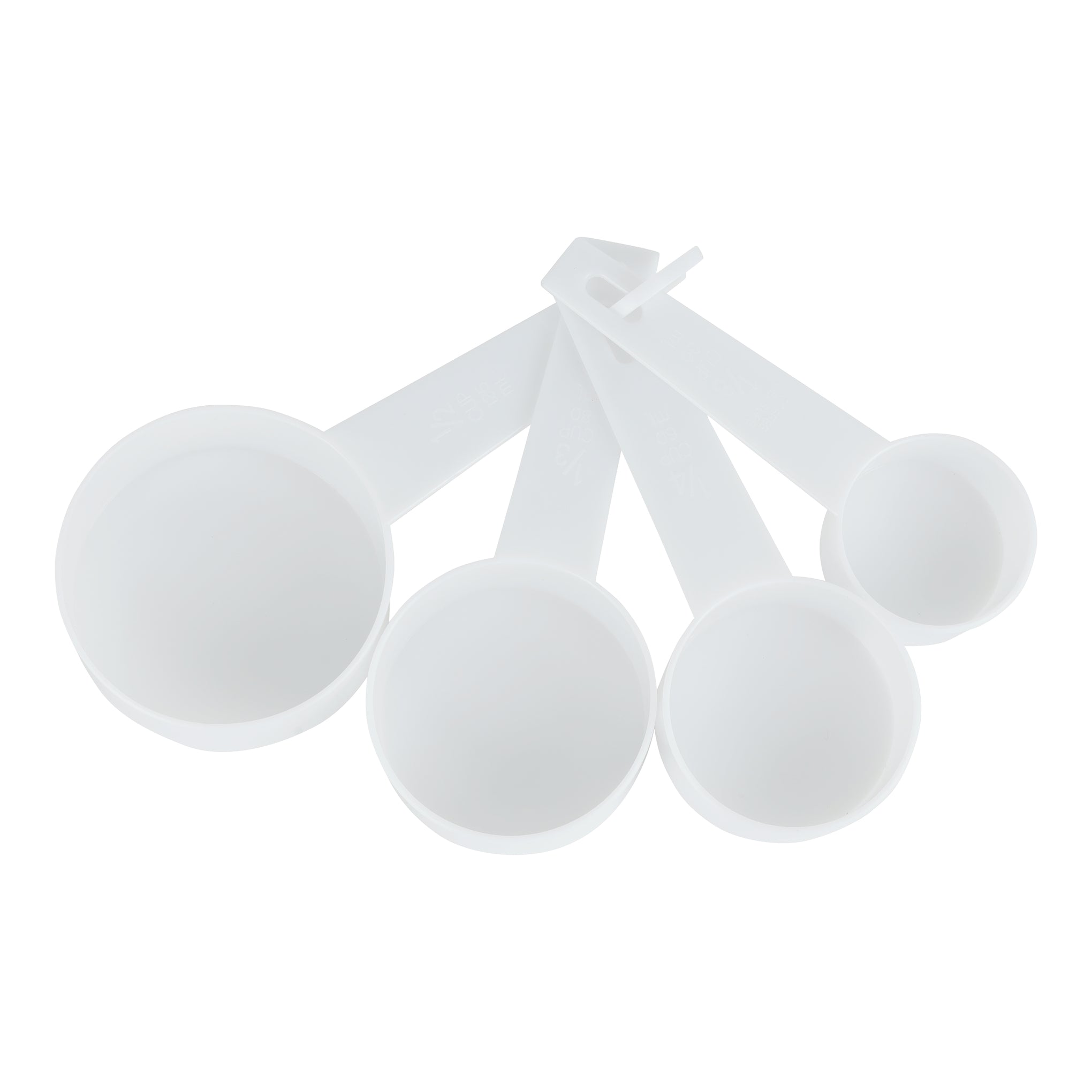 4-Piece Measuring Tool Set White