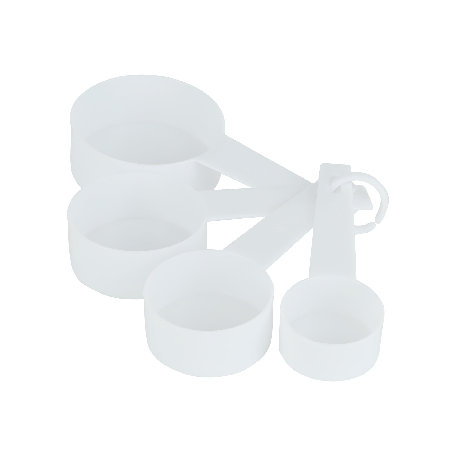 4-Piece Measuring Tool Set White