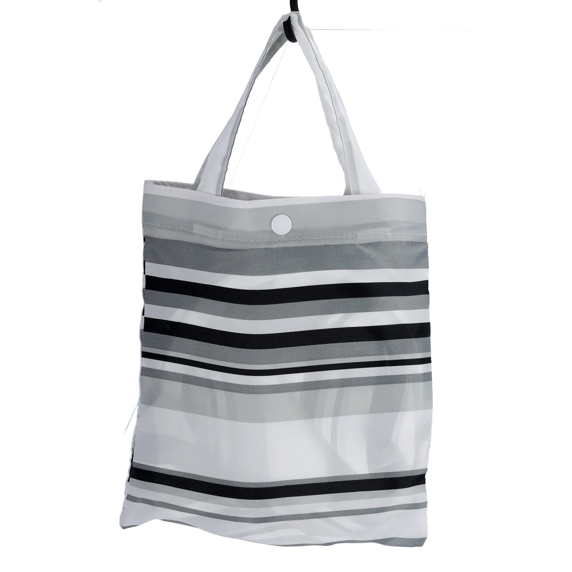 Pop-Up Laundry Hamper Square White/Green/Blue