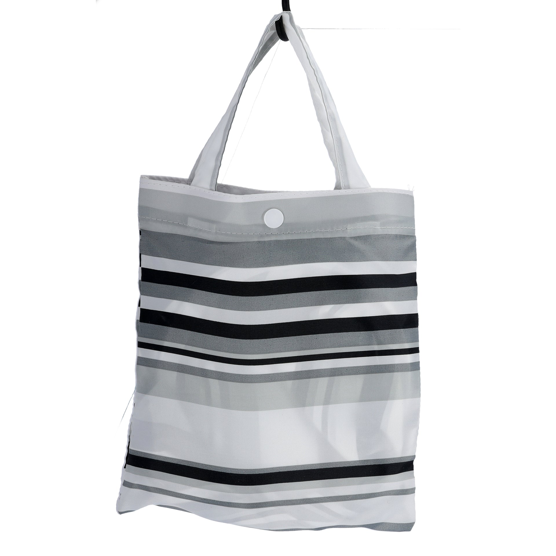 Pop-Up Laundry Hamper Square White/Green/Blue