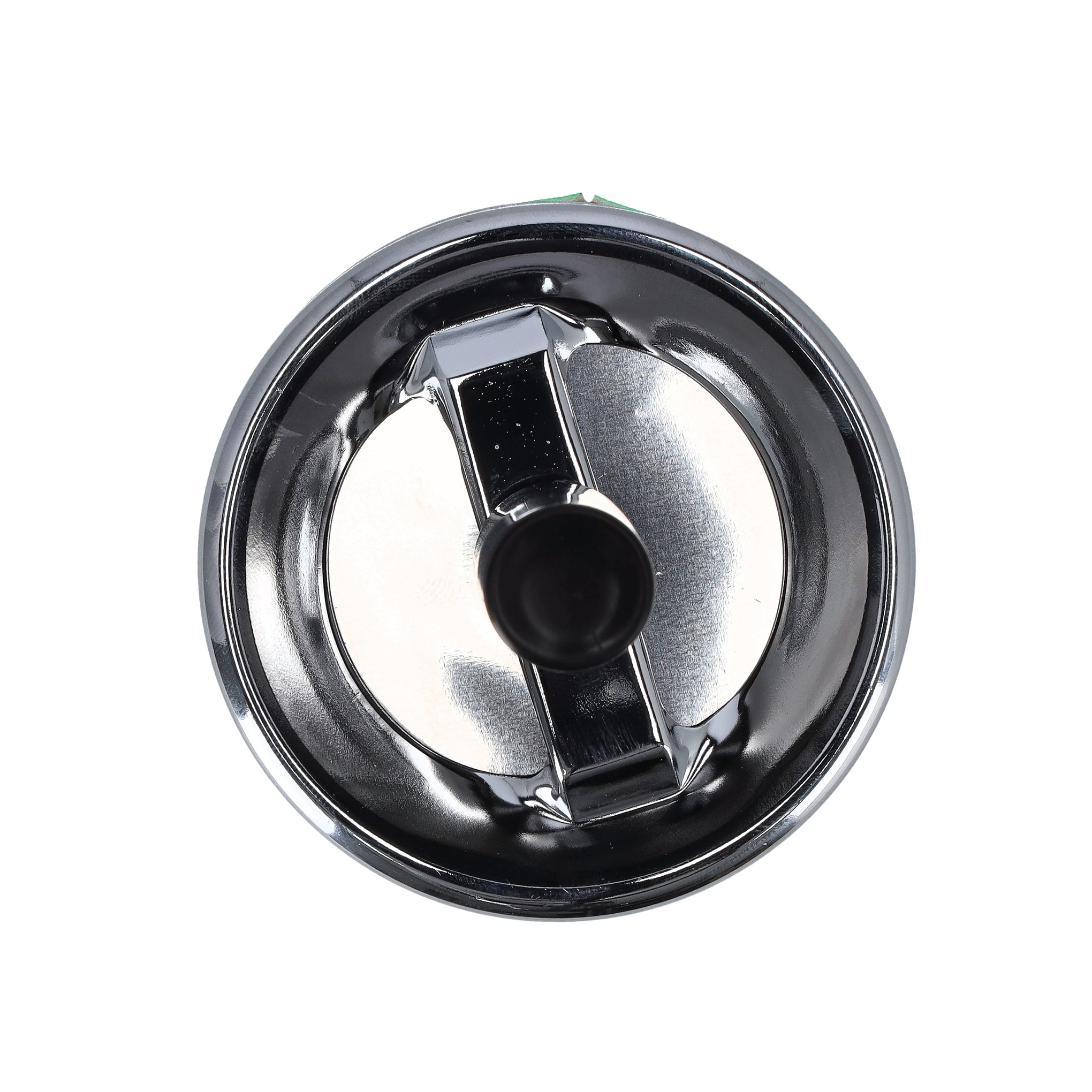 Stainless Steel Ashtray Silver/Green/Black 6.7x6.7x11.6cm