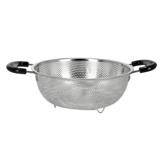 Stainless Steel Fruit Basket/Strainer Silver